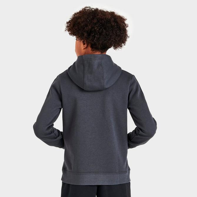 Boys' Nike Sportswear Repeat Taped Fleece Pullover Hoodie商品第4张图片规格展示