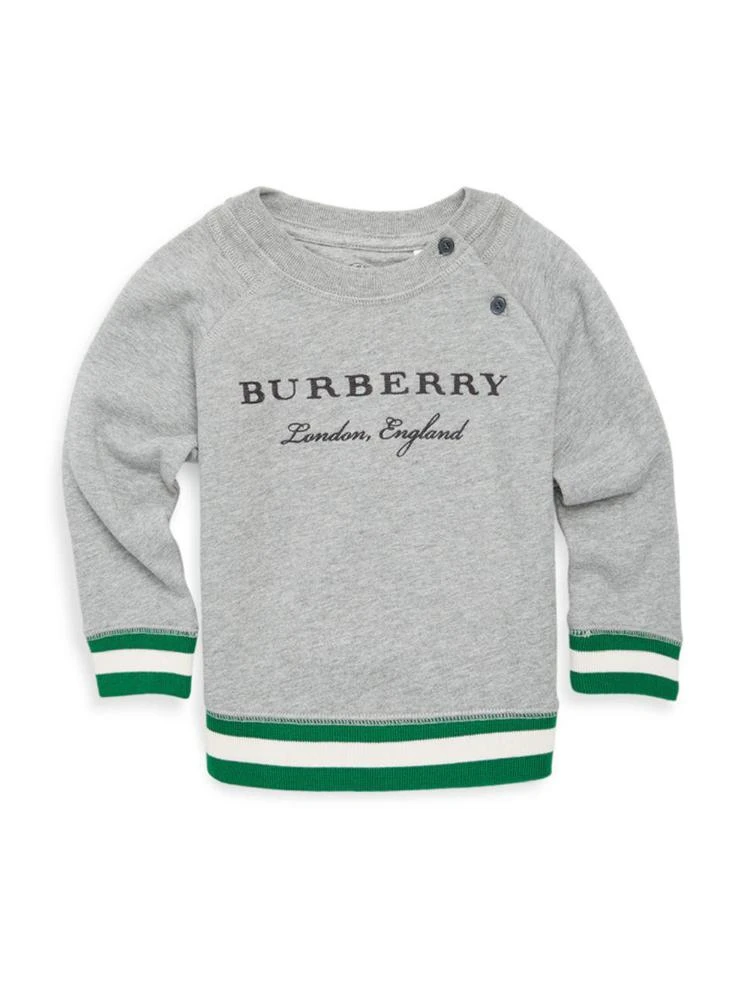商品Burberry|Baby's & Toddler's Logo Cotton Sweater,价格¥650,第1张图片