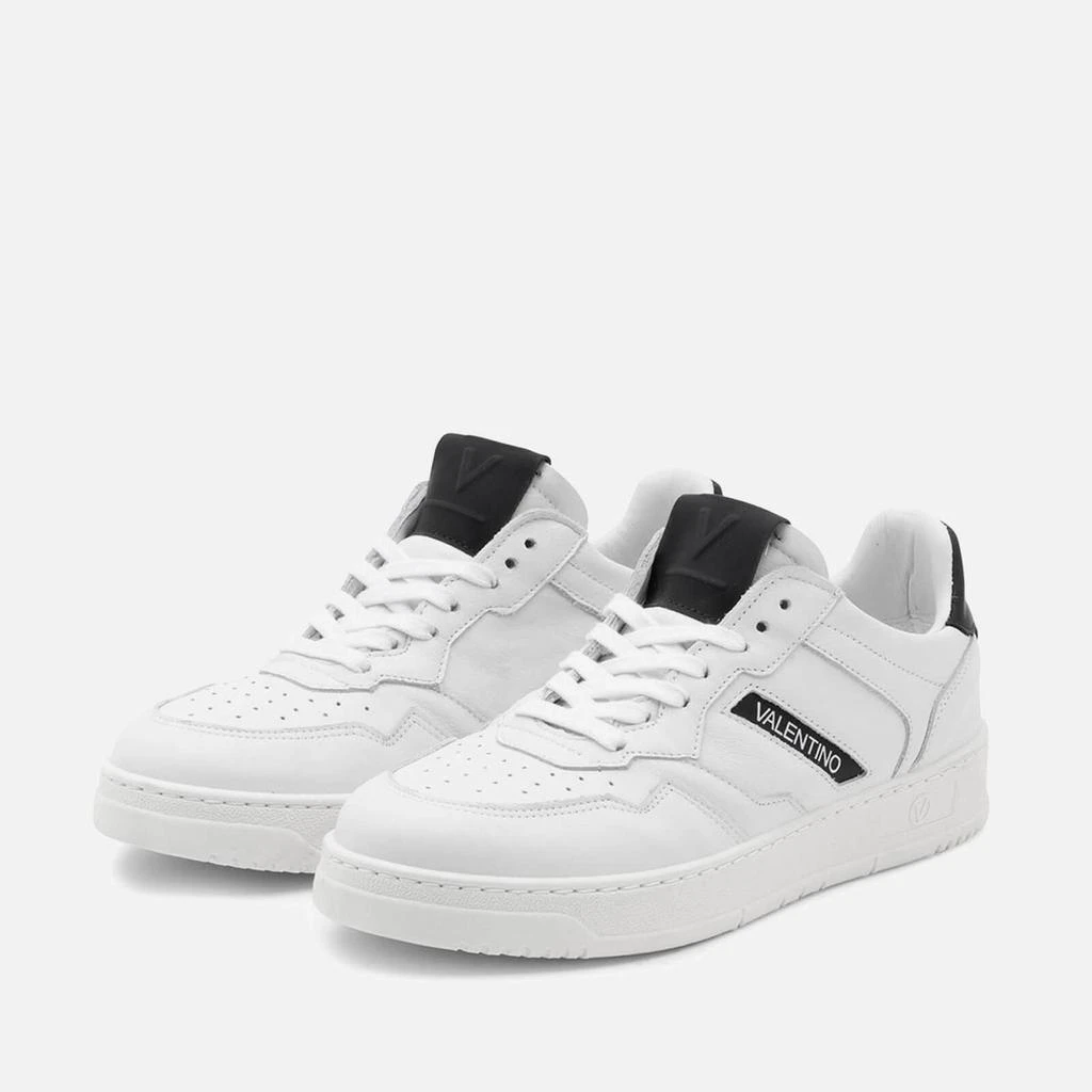 商品Valentino|Valentino Men's Apollo Basket Leather and Suede Trainers,价格¥979,第3张图片详细描述