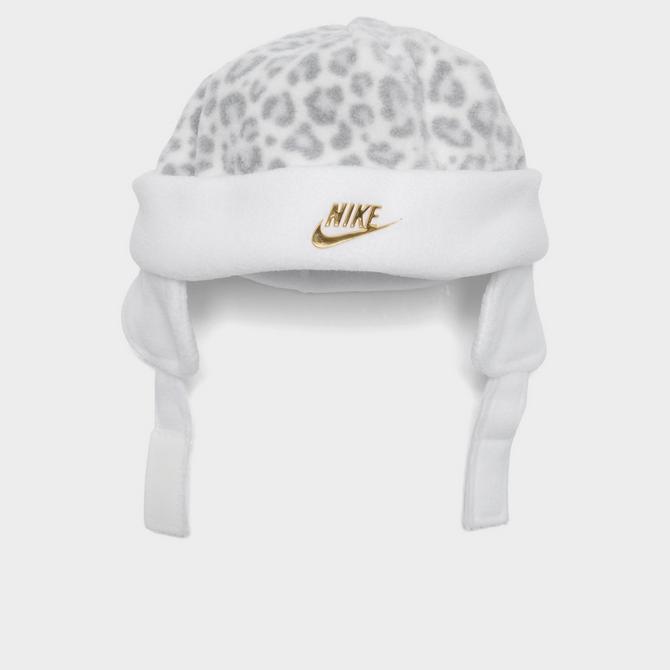 Girls' Infant Nike Leopard Print Beanie and Mittens Set商品第3张图片规格展示