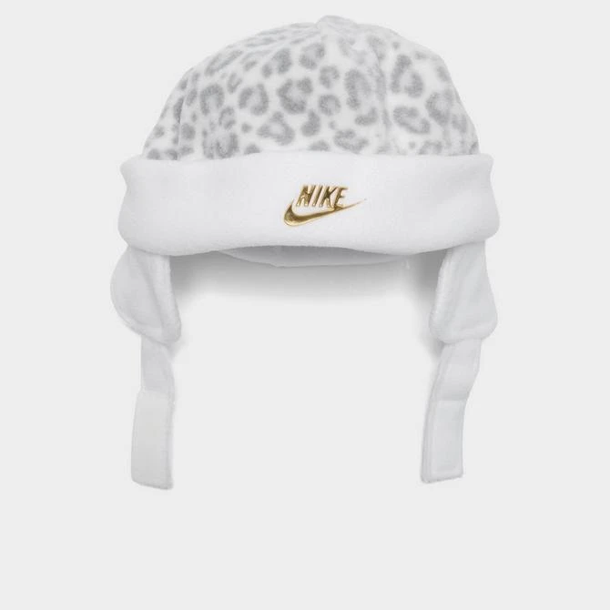 商品NIKE|Girls' Infant Nike Leopard Print Beanie and Mittens Set,价格¥187,第3张图片详细描述