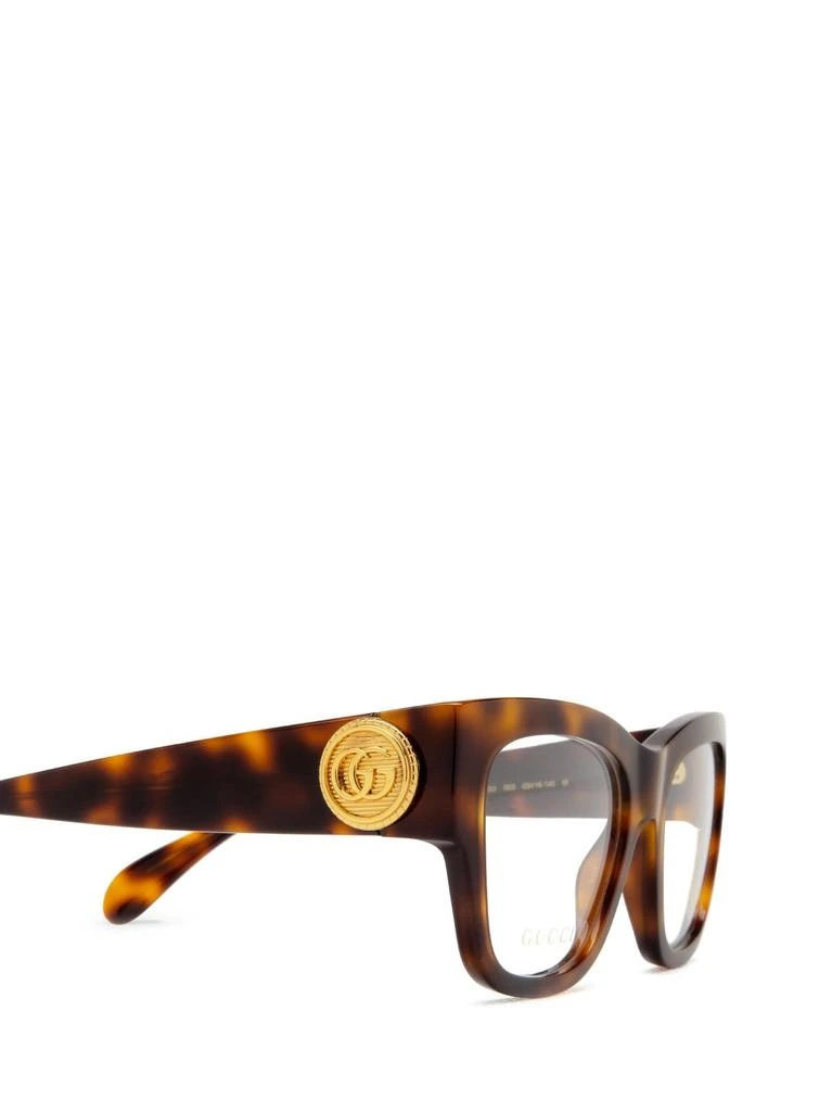 商品Gucci|Gucci Eyewear Rectangle Frame Glasses,价格¥2325,第3张图片详细描述