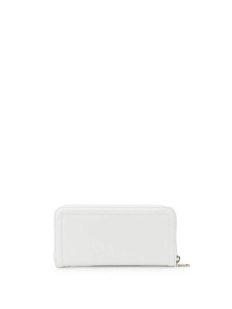 商品Moschino|Leather Zip-Around Wallet,价格¥629,第3张图片详细描述