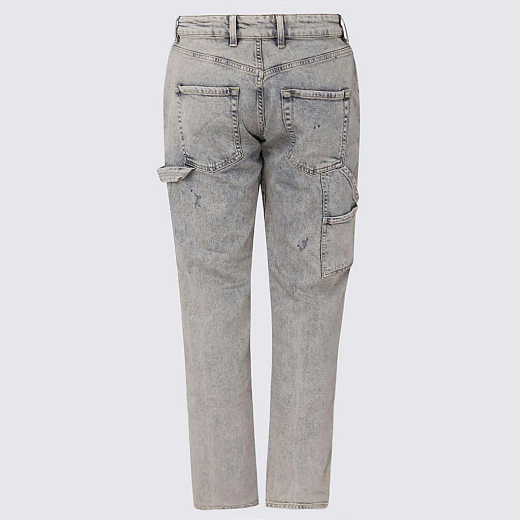 商品Represent|REPRESENT LIGHT GREY COTTON BLEND JEANS,价格¥838,第2张图片详细描述