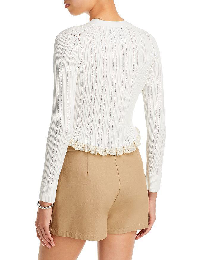 商品3.1 Phillip Lim|Variegated Rib Cropped Cardigan,价格¥3186,第3张图片详细描述