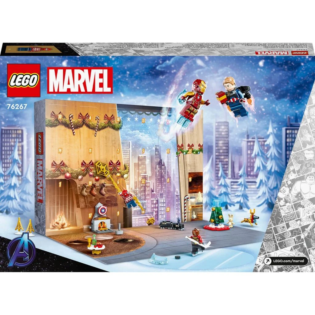 商品LEGO|LEGO Marvel Avengers Advent Calendar 2023 Set 76267,价格¥328,第2张图片详细描述