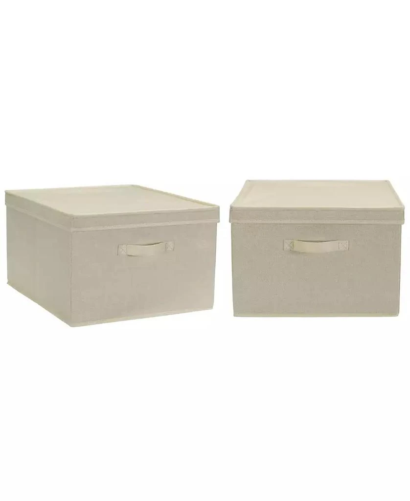 商品Household Essentials|Household Essential Jumbo Fabric Storage Bins 2 Pack,价格¥302,第1张图片