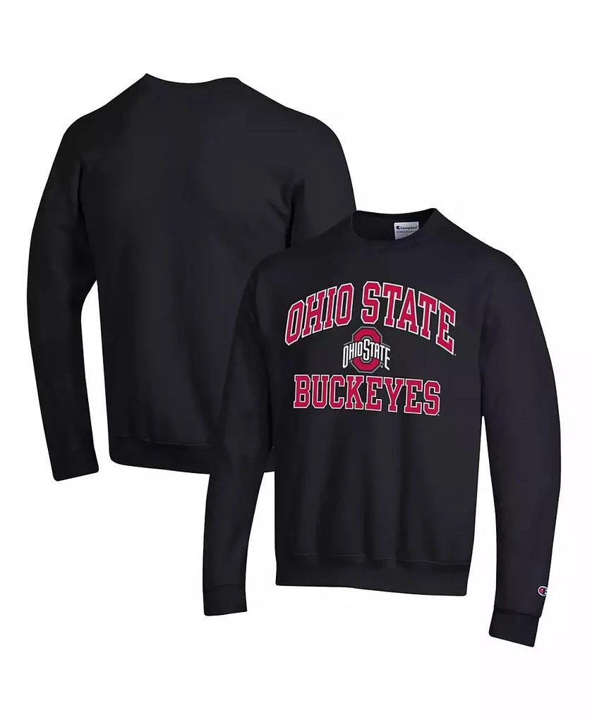 商品CHAMPION|Men's Black Ohio State Buckeyes High Motor Pullover Sweatshirt,价格¥307,第1张图片