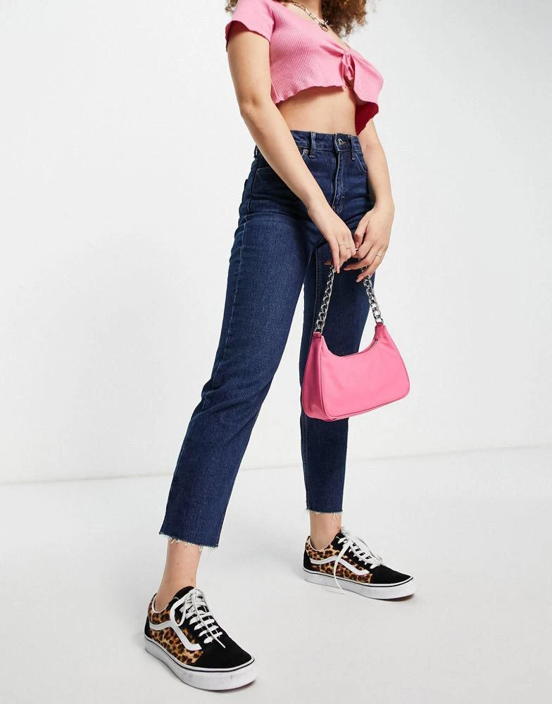 商品Topshop|Topshop straight jeans in indigo ,价格¥174,第1张图片