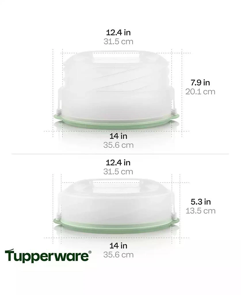 商品Tupperware|Expandable Travel Cake Carrier,价格¥374,第4张图片详细描述