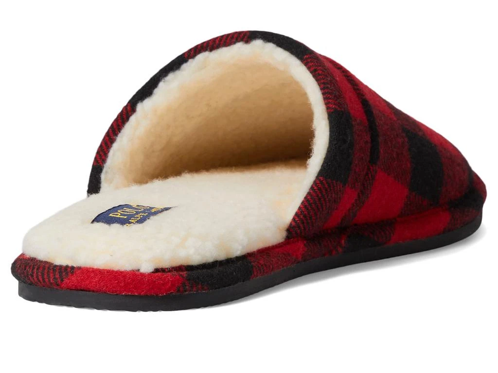 商品Ralph Lauren|Irving Wool Scuff Slipper,价格¥681,第5张图片详细描述