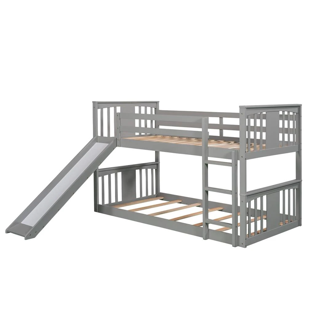 商品Simplie Fun|Twin Over Twin Bunk Bed,价格¥5799,第4张图片详细描述