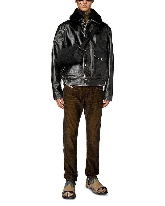 商品Diesel|L-Muds Leather Jacket,价格¥9688,第2张图片详细描述