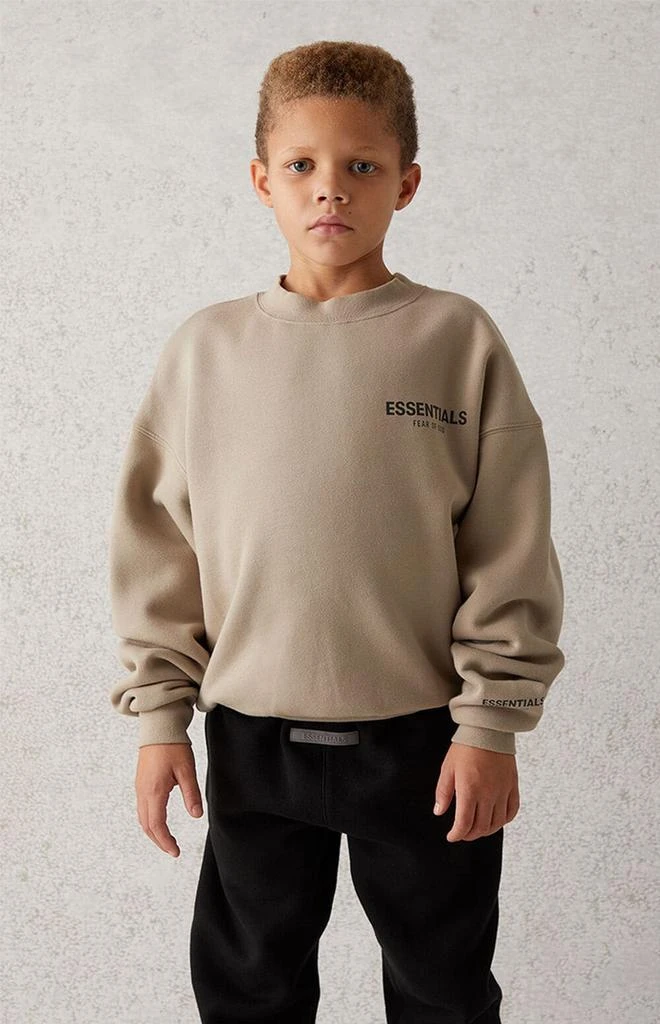 商品Essentials|Tan Crew Neck Sweatshirt,价格¥209,第2张图片详细描述