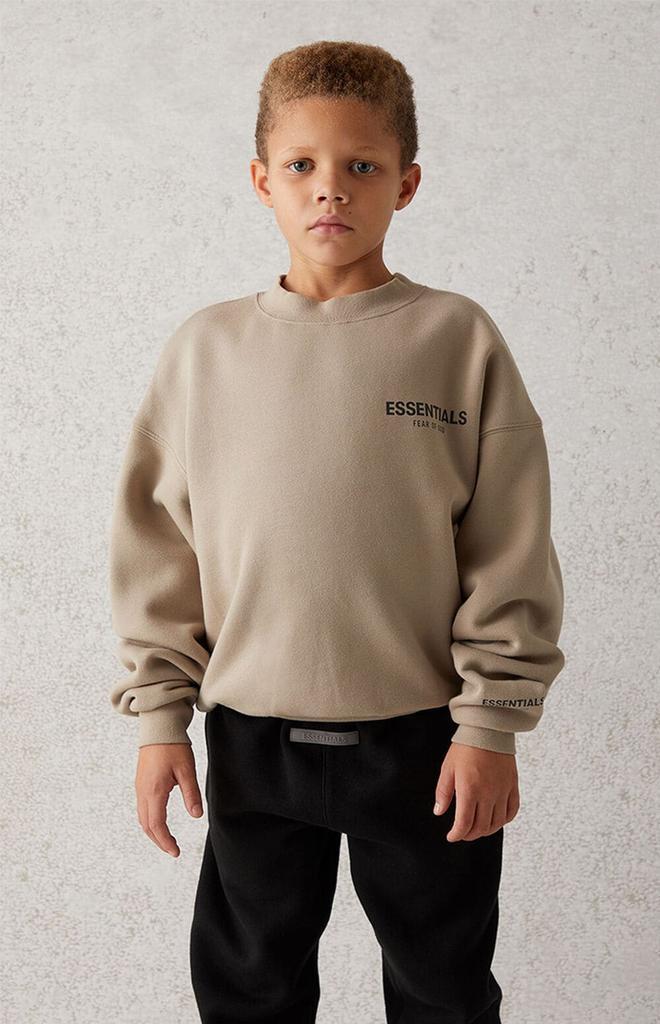 商品Essentials|Tan Crew Neck Sweatshirt,价格¥223,第4张图片详细描述