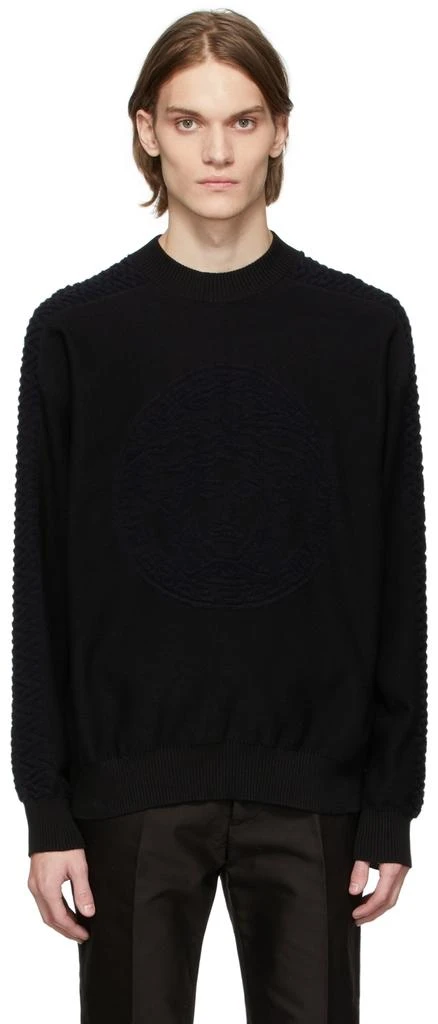商品Versace|Black Medusa Sweatshirt,价格¥2507,第1张图片
