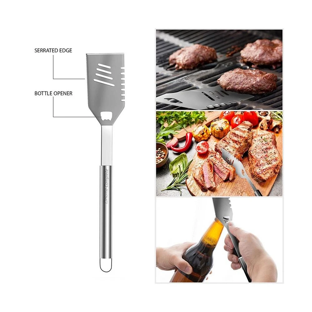 商品Home-Complete|Home - Complete BBQ Grill Tool Set - 16 Piece,价格¥394,第2张图片详细描述