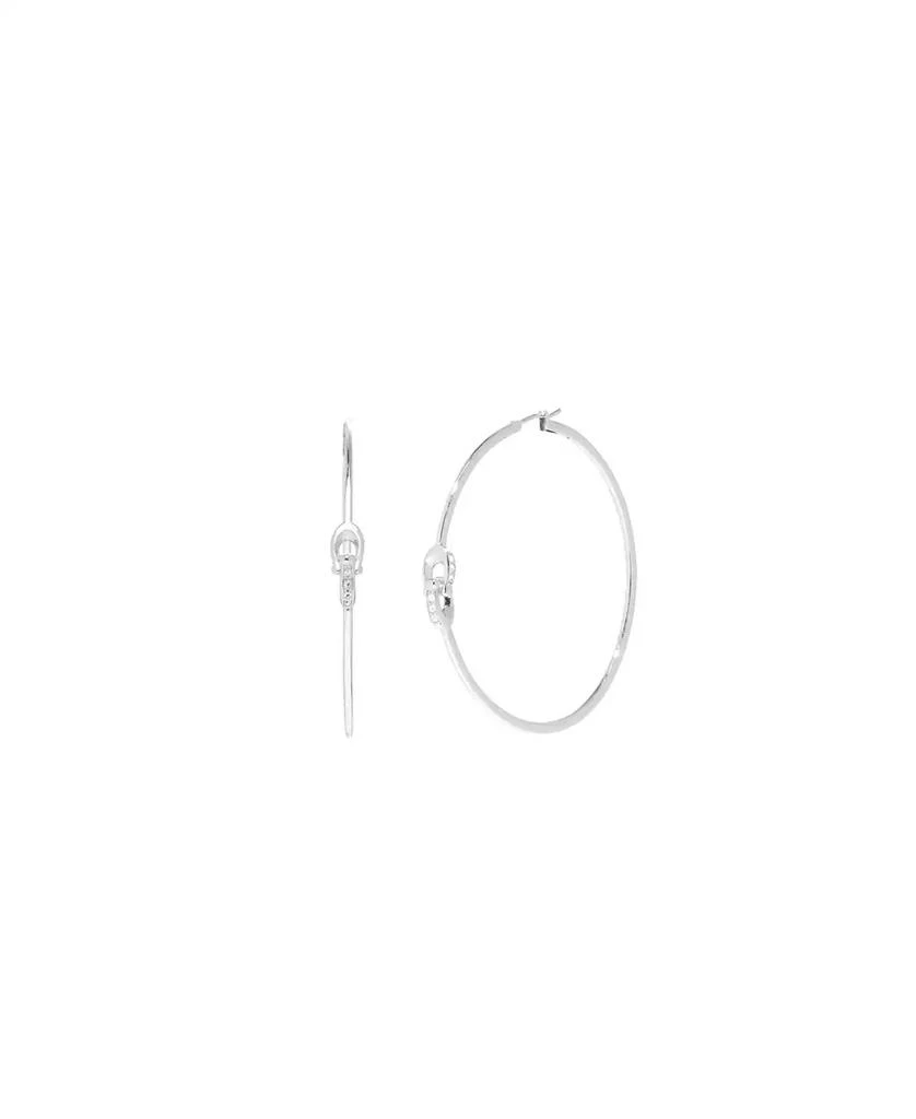 商品Coach|Signature C Hoop Earrings,价格¥494,第1张图片