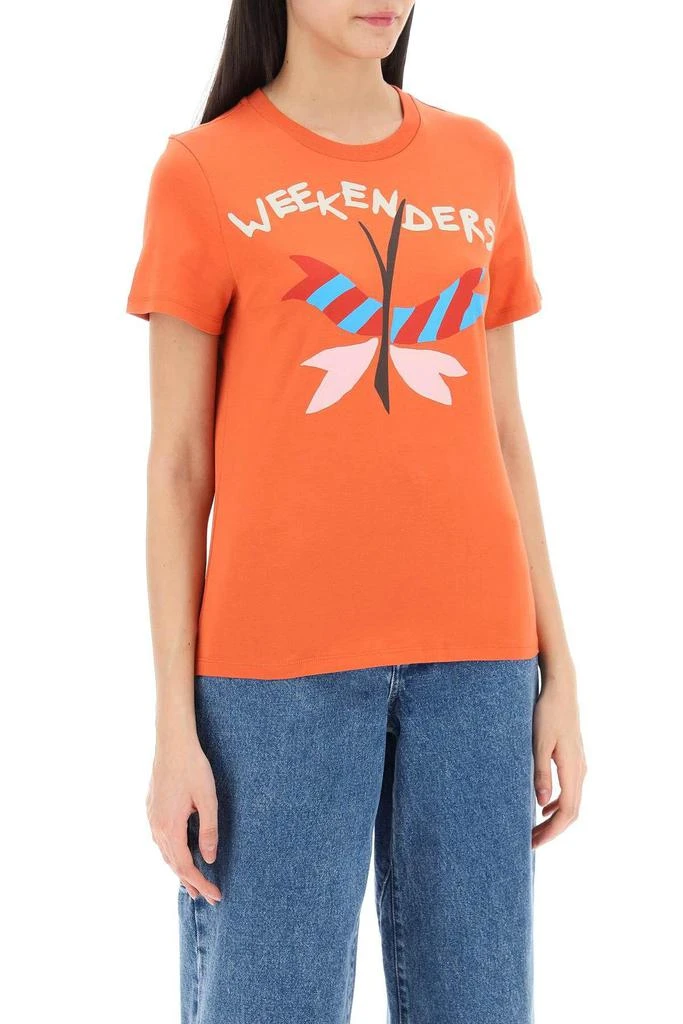 商品Weekend Max Mara|Nervi printed T-shirt,价格¥359,第3张图片详细描述