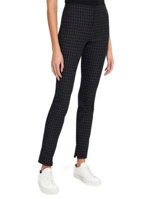 商品Theory|Plaid Skinny Leggings,价格¥546,第1张图片