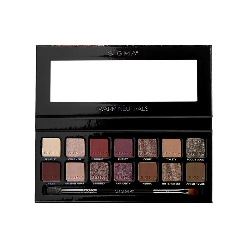 商品Sigma Beauty|Warm Neutrals Eyeshadow Palette,价格¥268,第1张图片