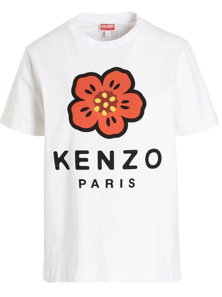 商品Kenzo|Kenzo Logo Printed Crewneck T-Shirt,价格¥764,第1张图片