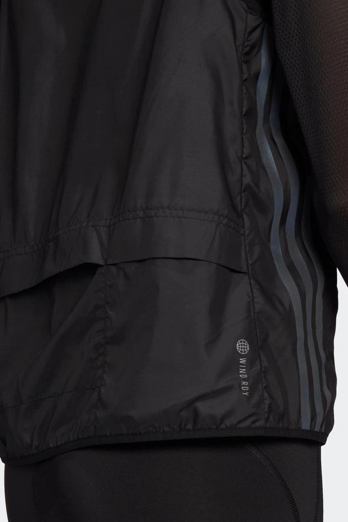 商品Adidas|Run Icon 3-Stripes Running Gilet - Black,价格¥246,第3张图片详细描述
