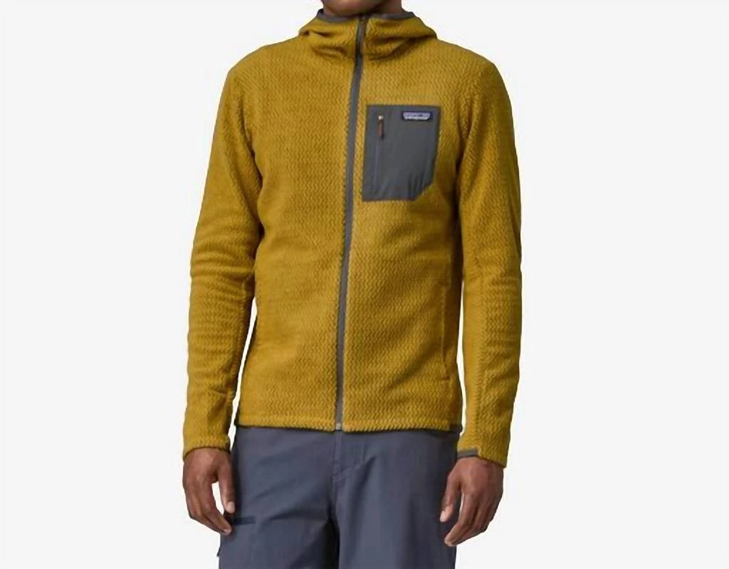 商品Patagonia|R1 Full Zip Hoody In Cosmic Gold,价格¥1015,第1张图片