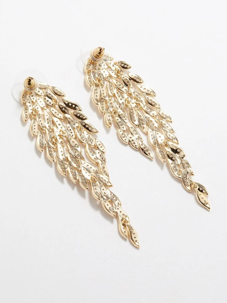 商品FALLON|Cubic zirconia & gold-plated earrings,价格¥3357,第4张图片详细描述
