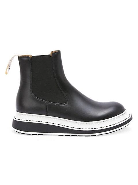 商品Loewe|Two-Tone Leather Chelsea Boots,价格¥3638,第1张图片