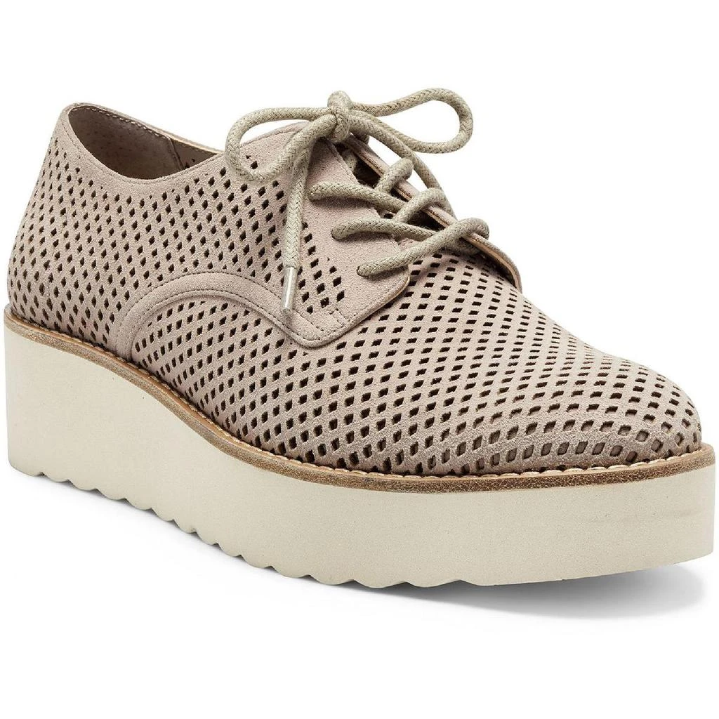 商品Vince Camuto|Vince Camuto Womens Nillindie Leather Lace-Up Flatform Shoes,价格¥340,第1张图片