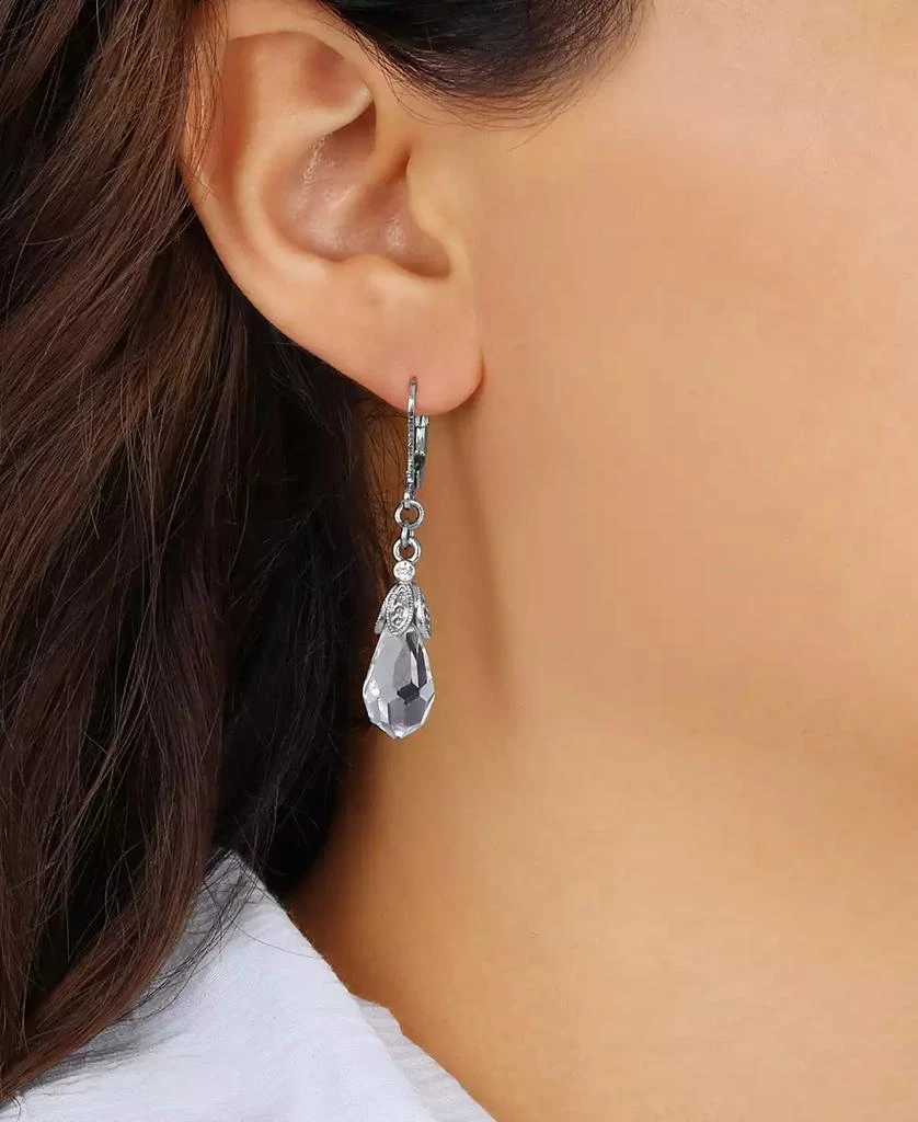 商品2028|Faceted Crystal Drop Earrings,价格¥216,第3张图片详细描述