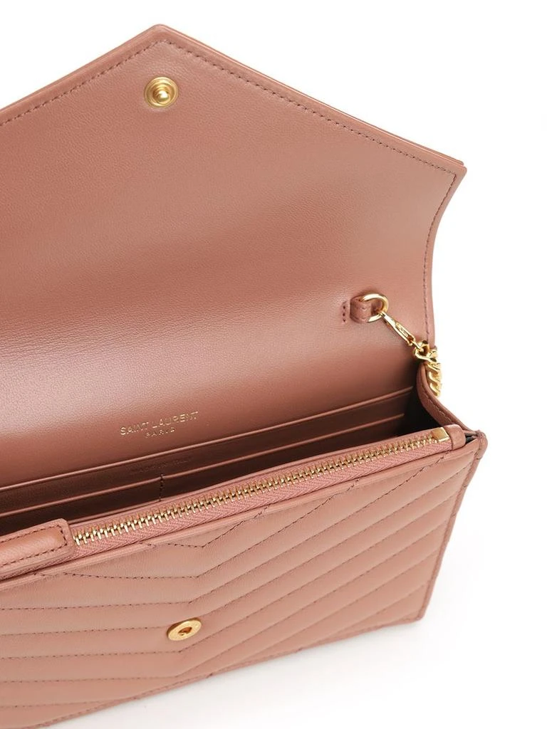 商品Yves Saint Laurent|Wallet On Chain Small Leather Goods Rose,价格¥7594,第4张图片详细描述