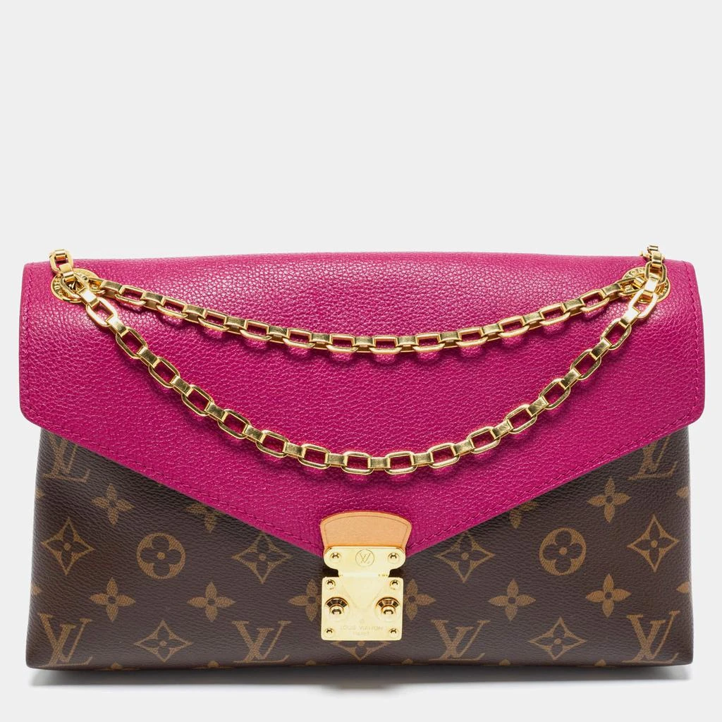 商品[二手商品] Louis Vuitton|Louis Vuitton Amethyste Monogram Canvas and Leather Pallas Chain Bag,价格¥8746,第1张图片