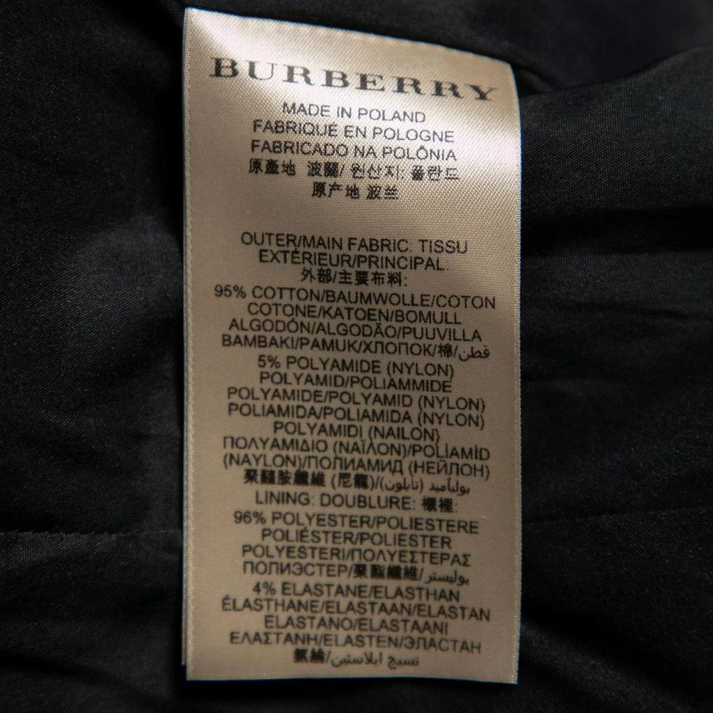 Burberry Black Floral Lace Long Sleeve Blazer S 商品