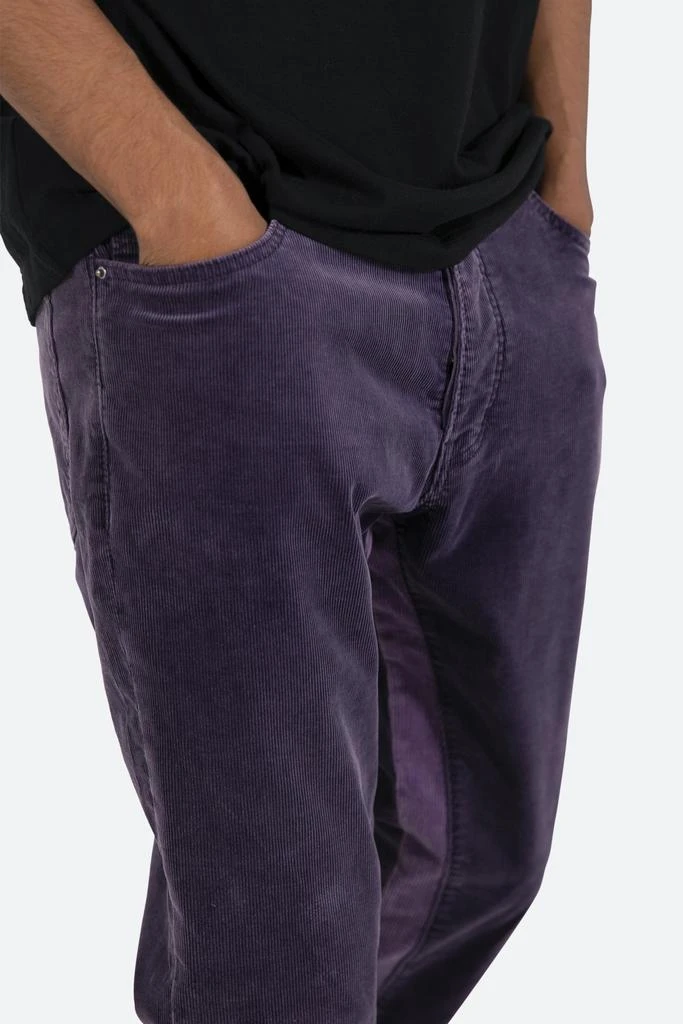 B428 Corduroy Flare Pants - Purple 商品