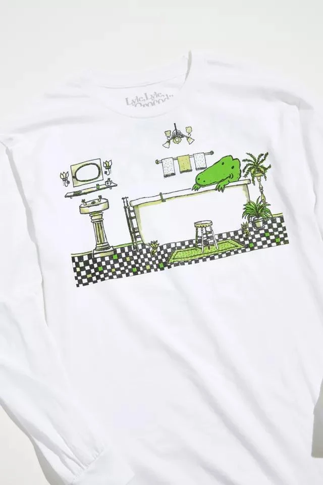 商品Urban Outfitters|Lyle Lyle Crocodile Long Sleeve Tee,价格¥151,第3张图片详细描述