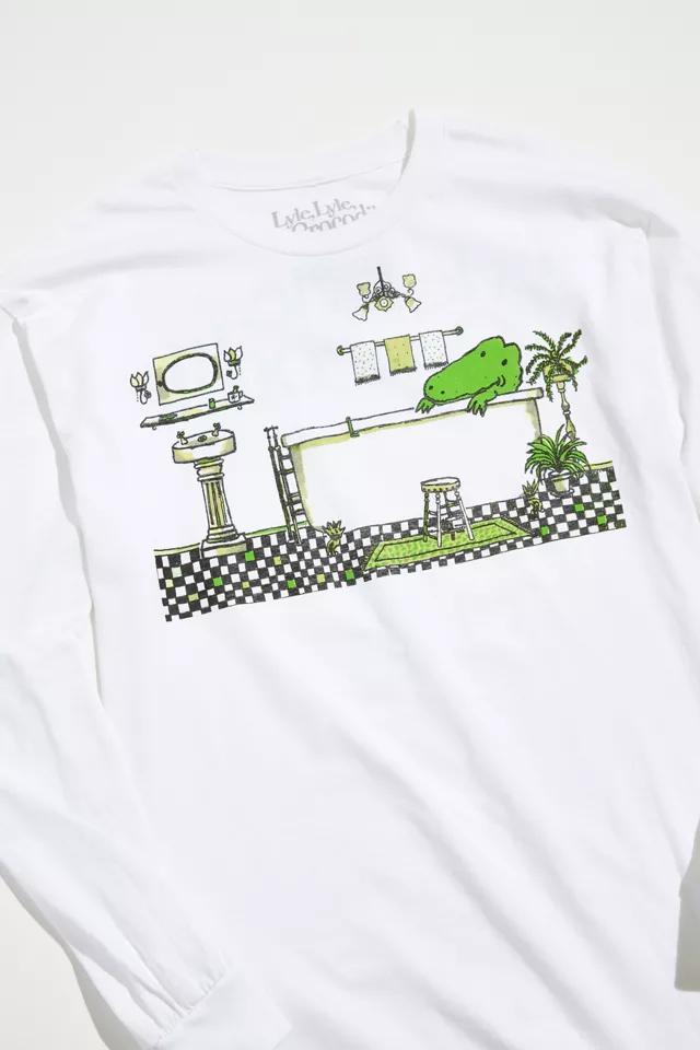 商品Urban Outfitters|Lyle Lyle Crocodile Long Sleeve Tee,价格¥280,第5张图片详细描述