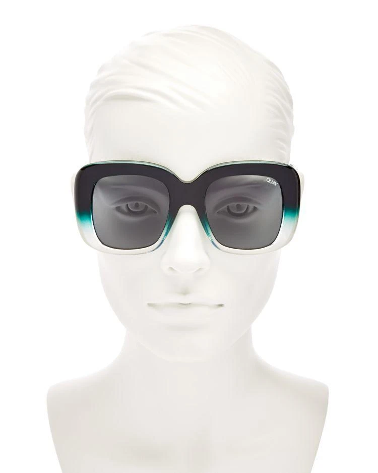 商品Quay|Women's Day After Day Square Sunglasses, 62mm,价格¥408,第3张图片详细描述