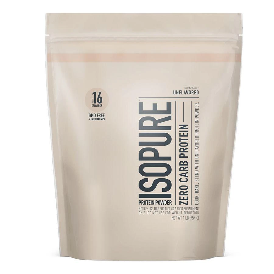 商品Isopure|Zero Carb Protein Powder Unflavored,价格¥274,第1张图片