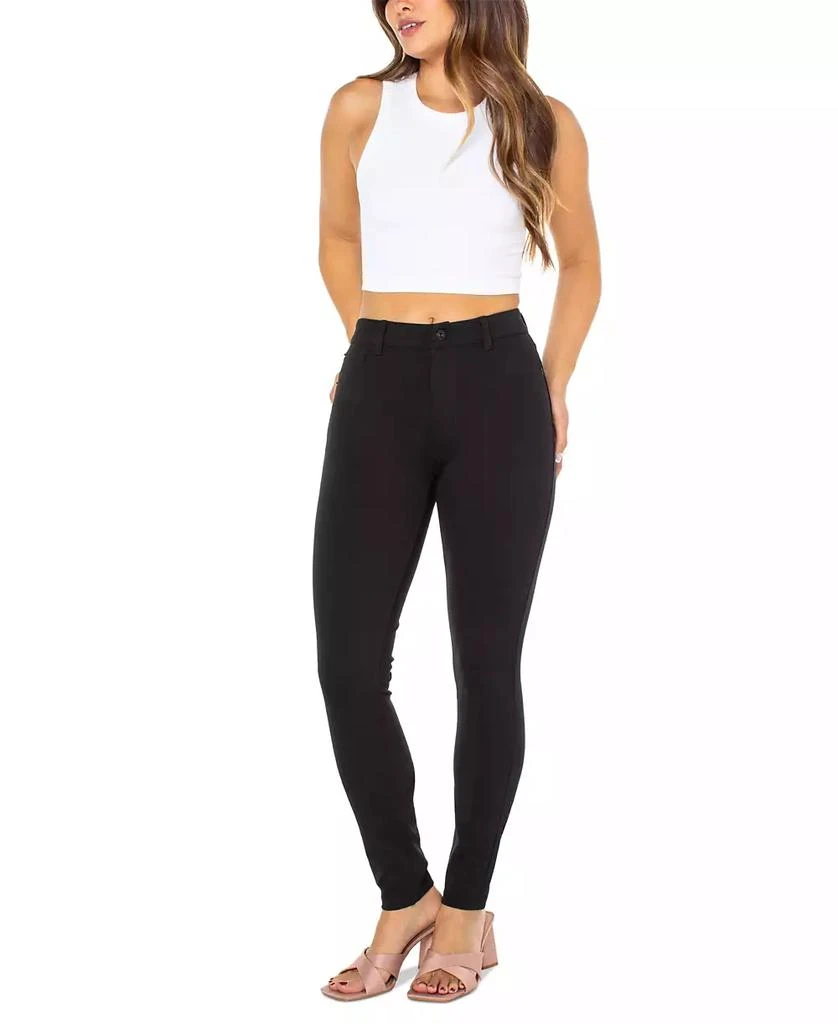 商品Celebrity Pink|Juniors' Skinny Ponte Pants,价格¥328,第4张图片详细描述