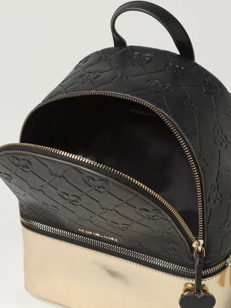 商品Michael Kors|Michael Michael Kors backpack in synthetic leather with all-over MK monogram,价格¥988,第4张图片详细描述