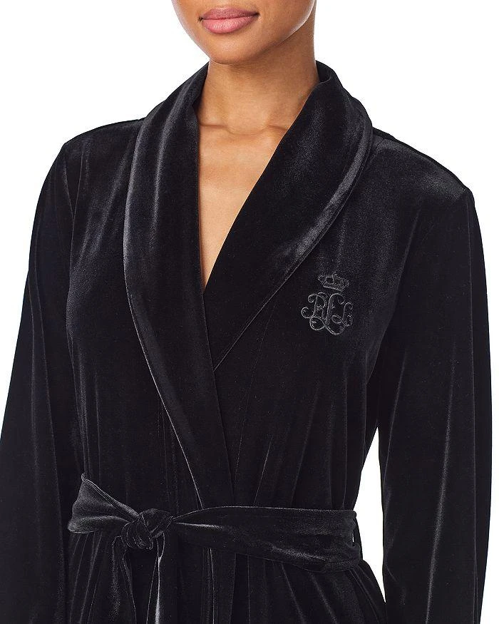 商品Ralph Lauren|Long Sleeve Shawl Collar Long Robe,价格¥618,第2张图片详细描述