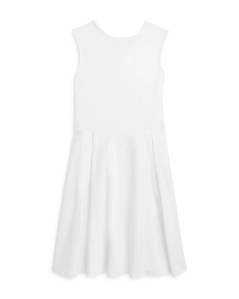 商品Ralph Lauren|Girls' Pleated Cotton Dress - Little Kid, Big Kid,价格¥311,第2张图片详细描述
