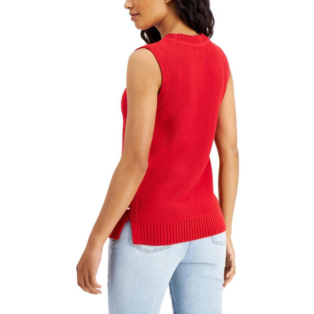 商品Tommy Hilfiger|Tommy Hilfiger Womens Knit Sleeveless Tank Top Sweater,价格¥116,第4张图片详细描述