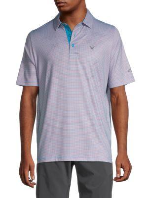 商品Callaway|Micro Checked Polo,价格¥252,第1张图片