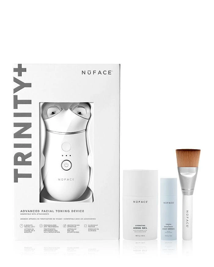 商品NuFace|Trinity+ Facial Toning Device & Primer,价格¥2938,第1张图片