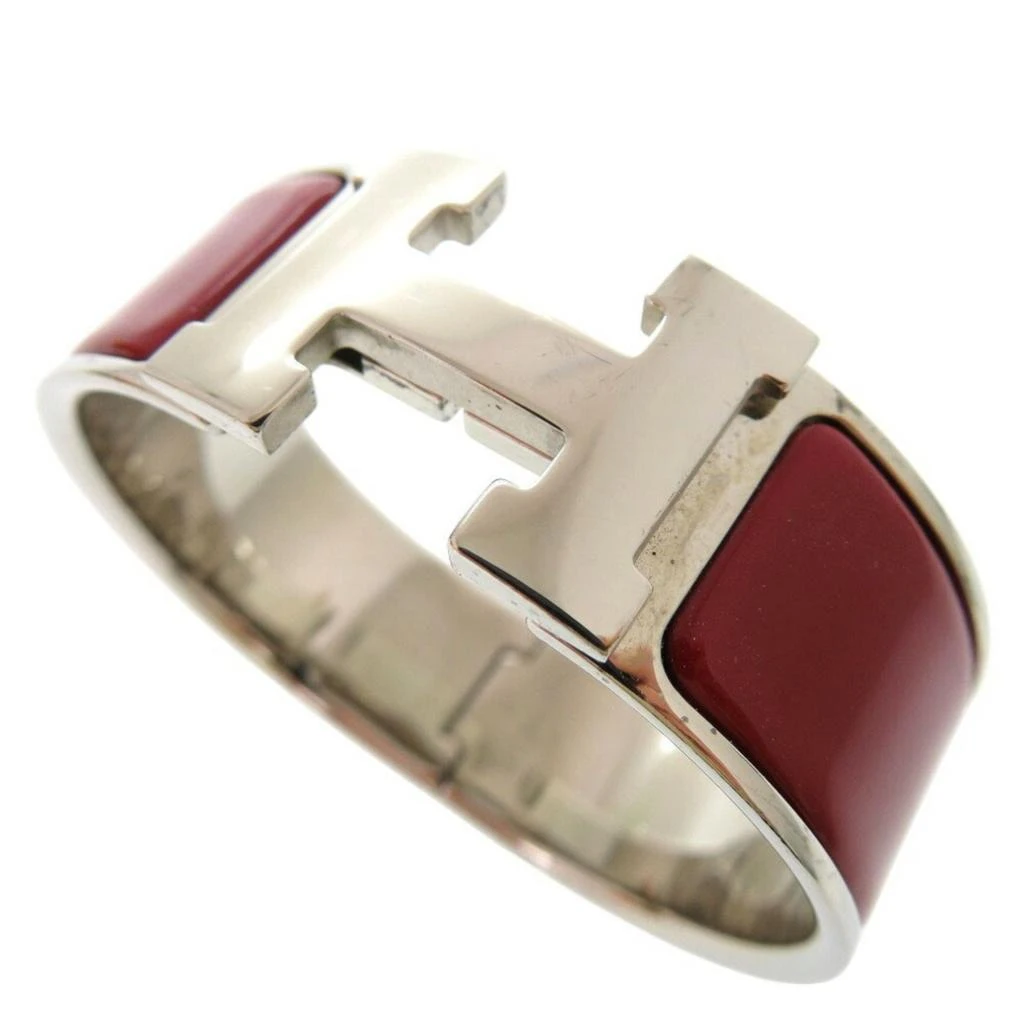 商品[二手商品] Hermes|Clic H Metal Bracelet Jewelry (Pre-Owned),价格¥6111,第3张图片详细描述