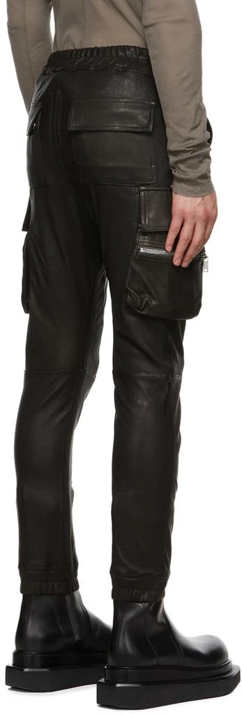 商品Rick Owens|Black Mastodon Leather Pants,价格¥11829,第3张图片详细描述