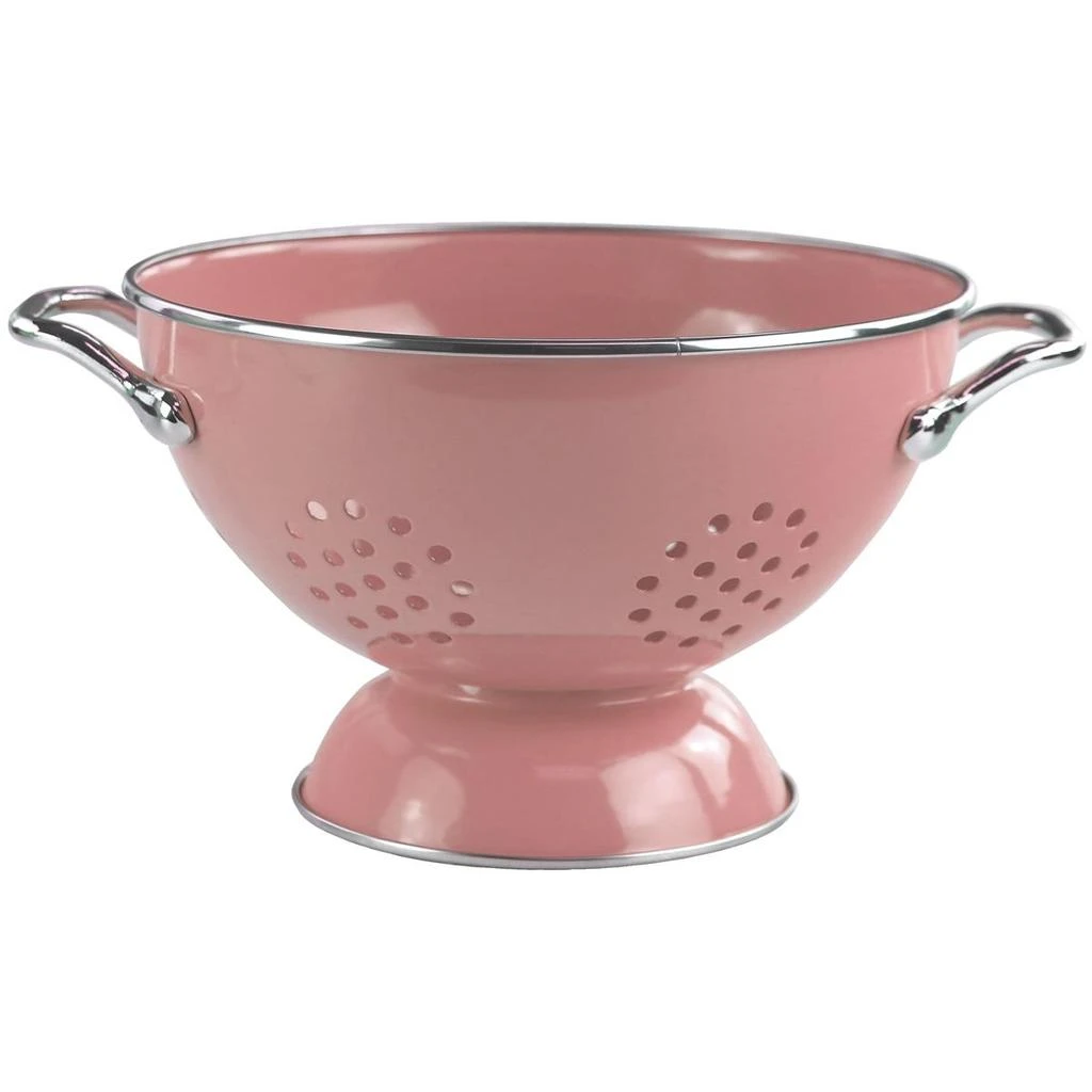 商品Reston Lloyd|08601 1.5 qt Colander Powder Coated Colander  Pink,价格¥309,第1张图片